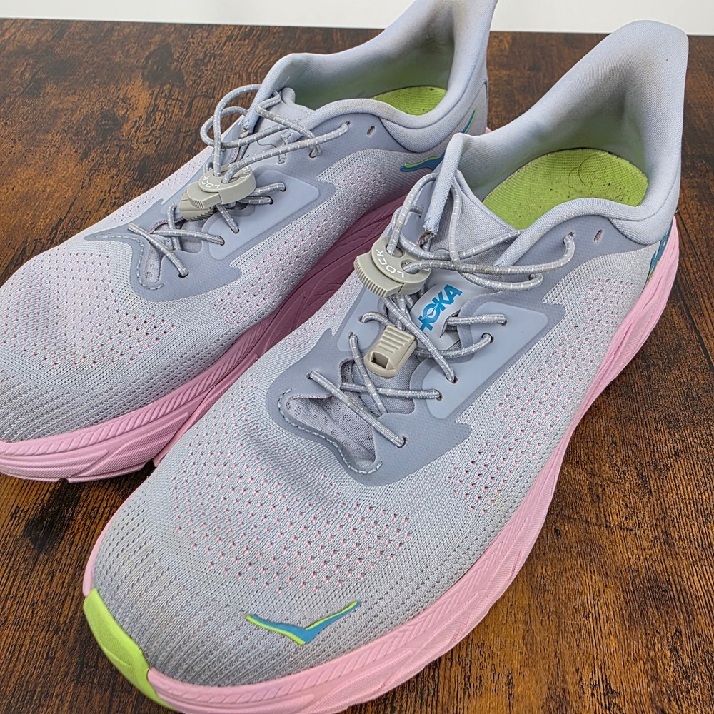 Hoka Arahi 7 Running Shoes Womens‎ 11 Lavender Pink Stability Sneakers